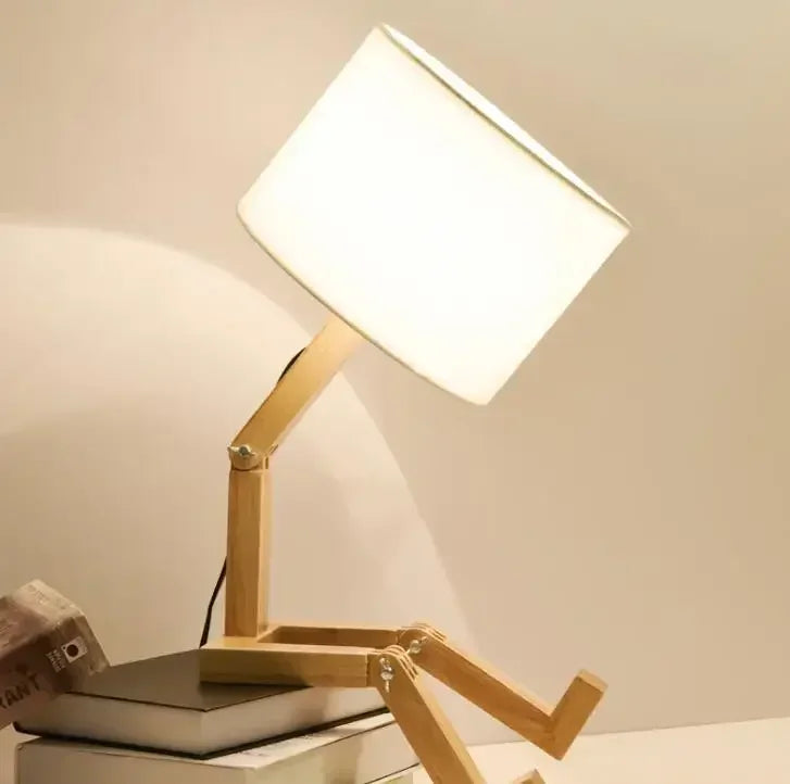 Creative Bookstand Lamp for Bedside Table