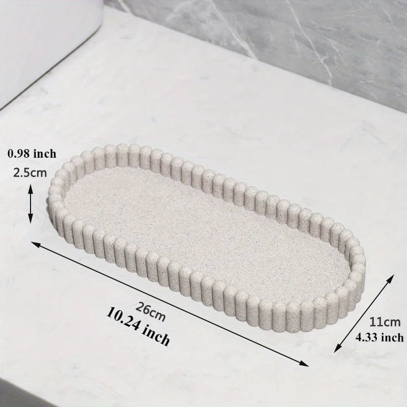 Bathroom Soap Dispenser and Toiletry Holder