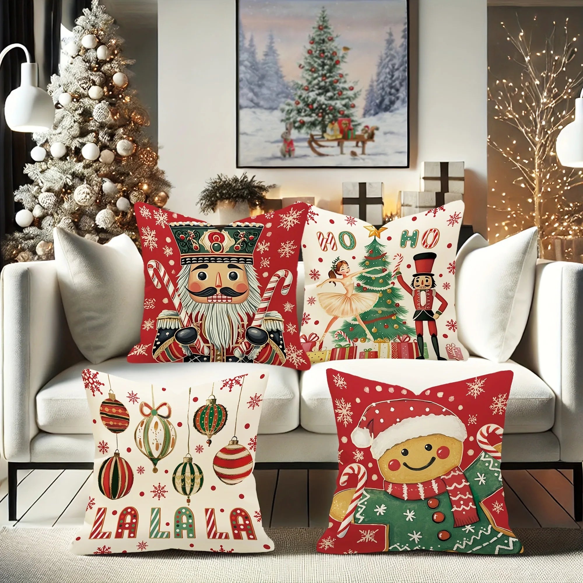 Christmas Pillow Decorations