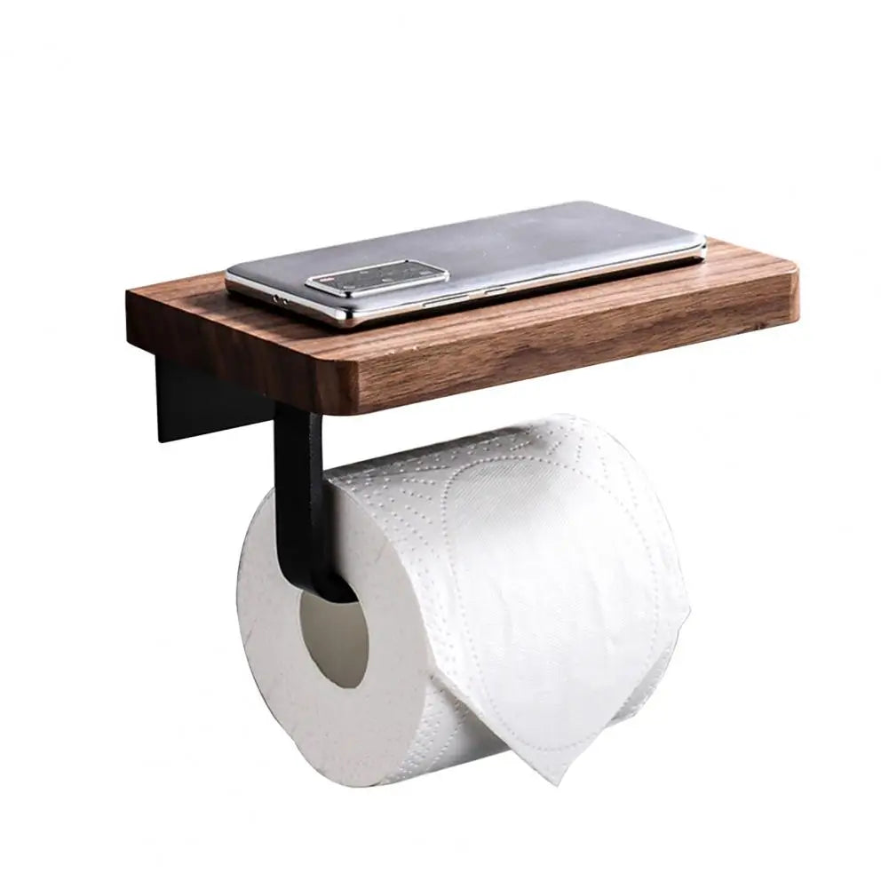 Bathroom Toilet Paper Holder and Shelf