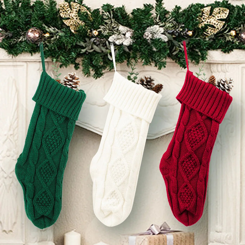 Knitted Christmas Stocking
