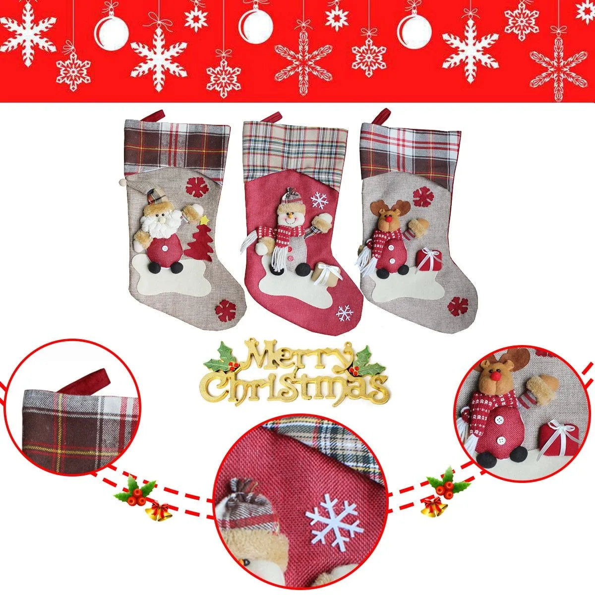 Decorative Christmas Stockings