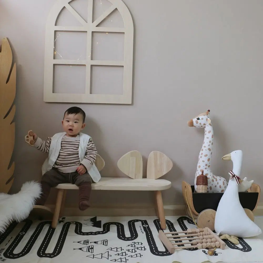 Wood Window Bedroom Decor